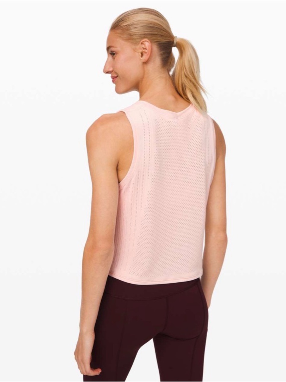 Lululemon Train to Be Tank in Pink Bliss / Pink Bliss